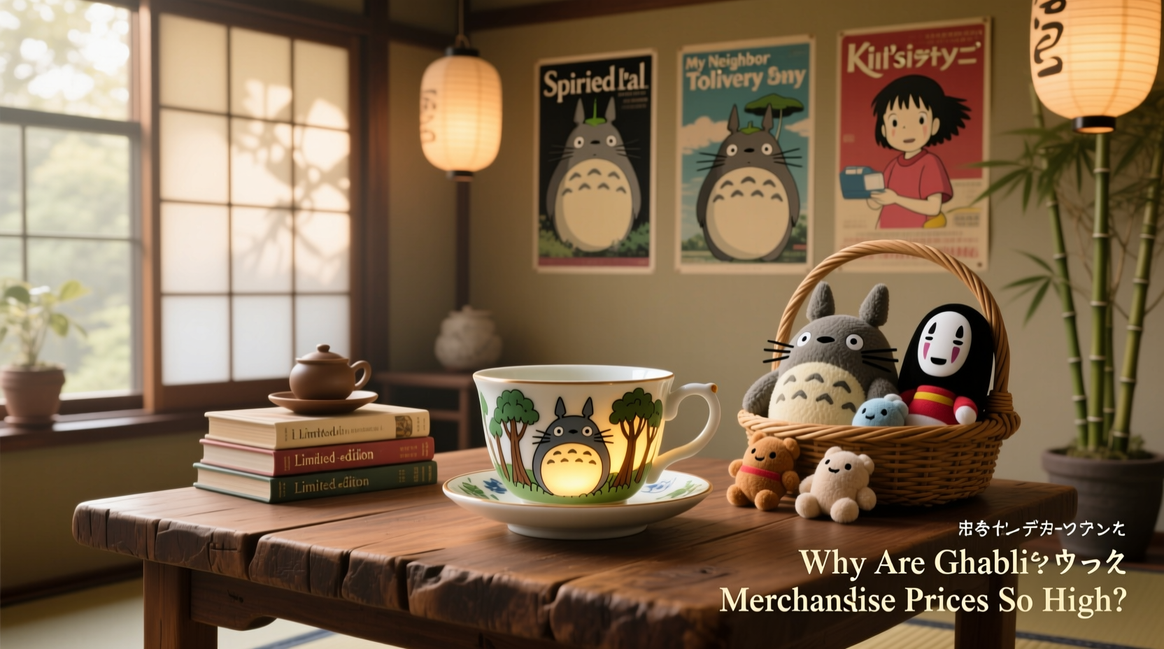 why is studio ghibli merchandise so expensive and still in high demand