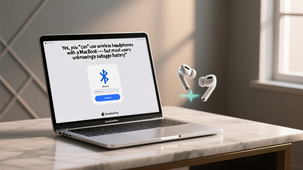 Wireless Headphones on MacBook: 5 macOS Setup Steps (2026)