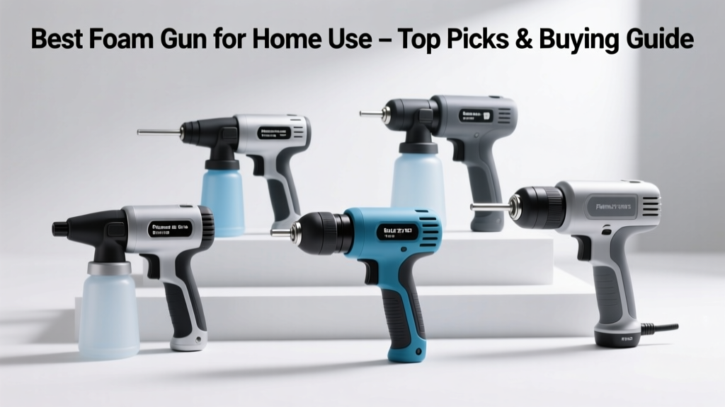 Best Foam Gun for Home Use: Top Picks & Buying Guide
