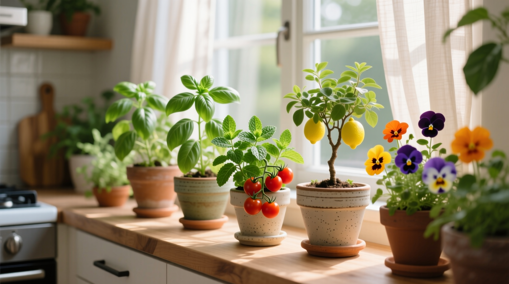 edible houseplants