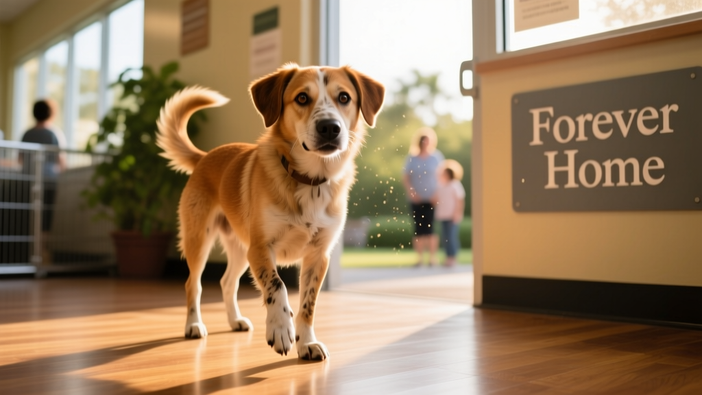Sweet Opie Finds a Loving Home After Somehow Spending Over 800 Days in Florida Shelter