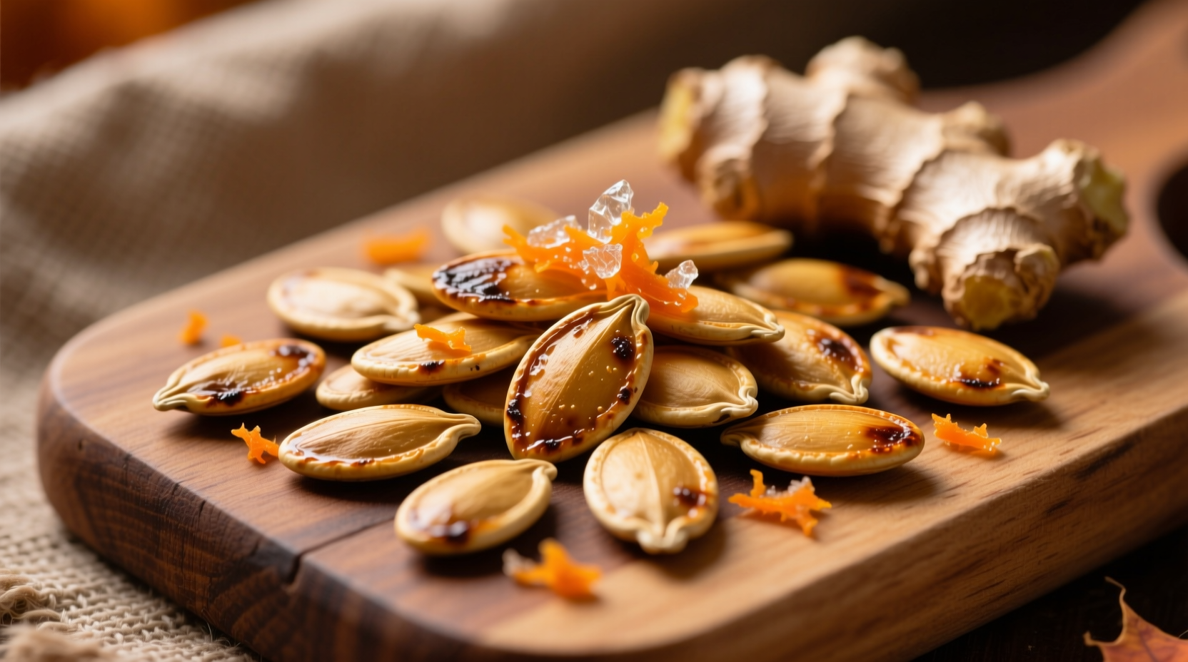 ginger orange pumpkin seed recipe