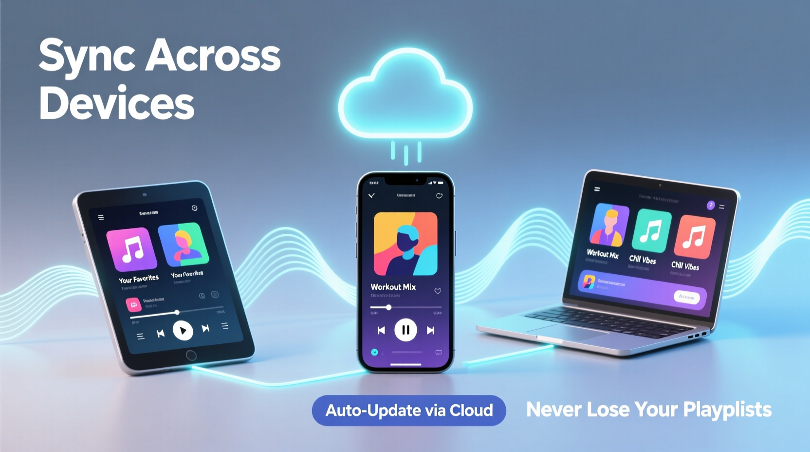 how to sync music across devices without losing your playlists