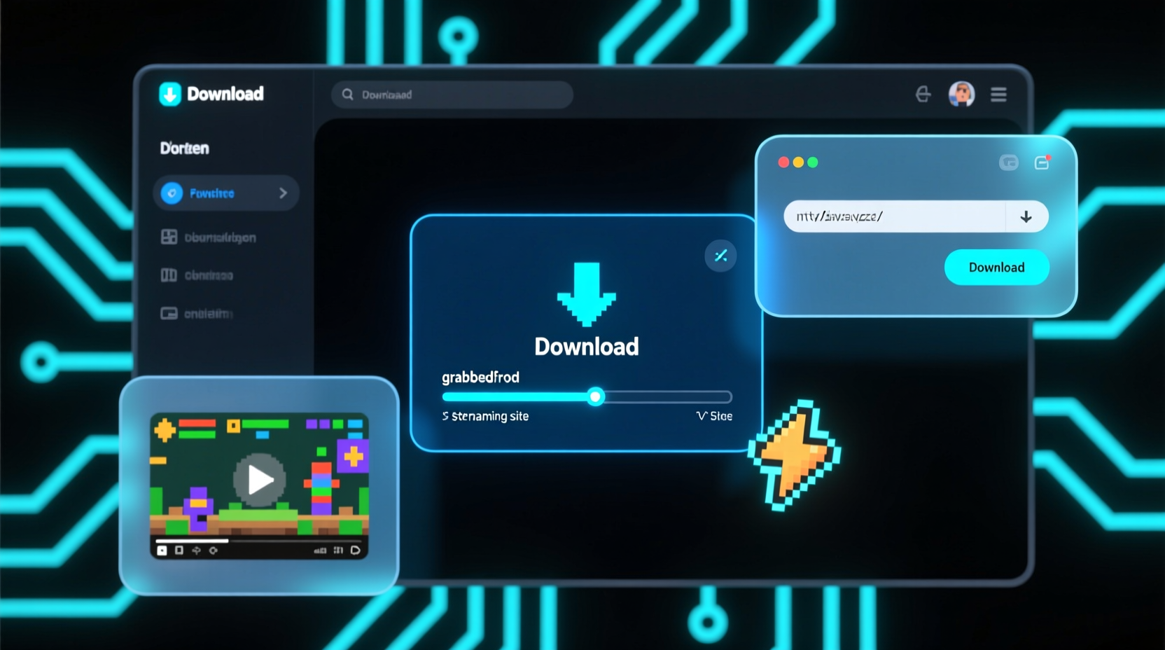 web video downloader grabs video and flash games