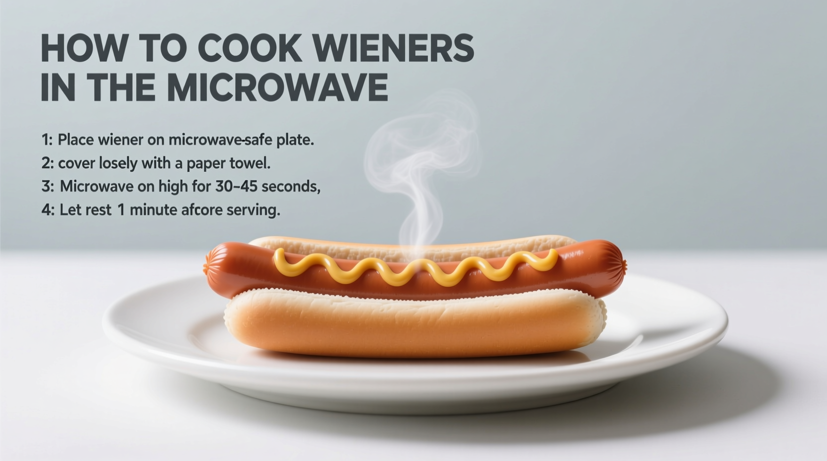 how to cook wieners in the microwave