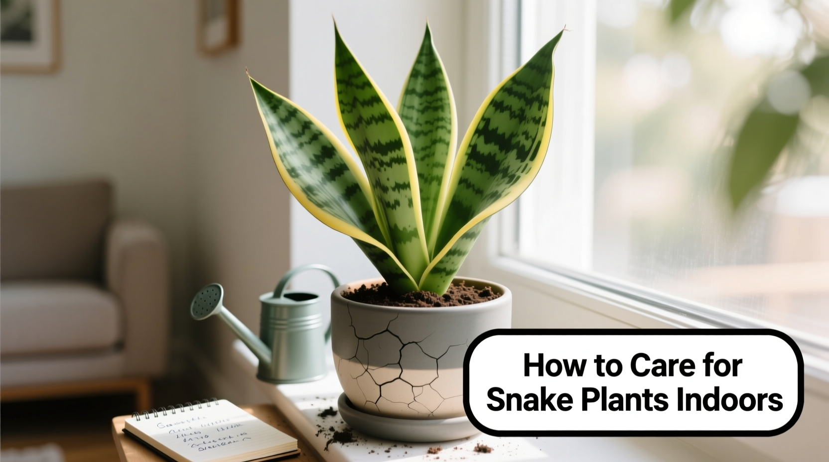 7 Snake Plant Care Tips for Beginners | TheHomeSprouts