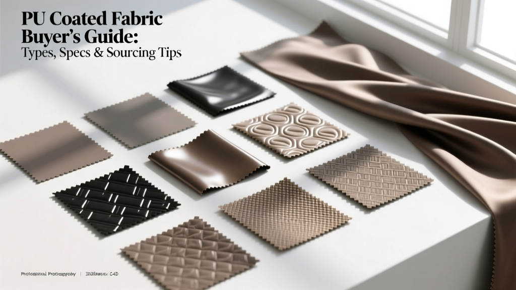 PU Coated Fabric Buyer’s Guide: Types, Specs & Sourcing Tips