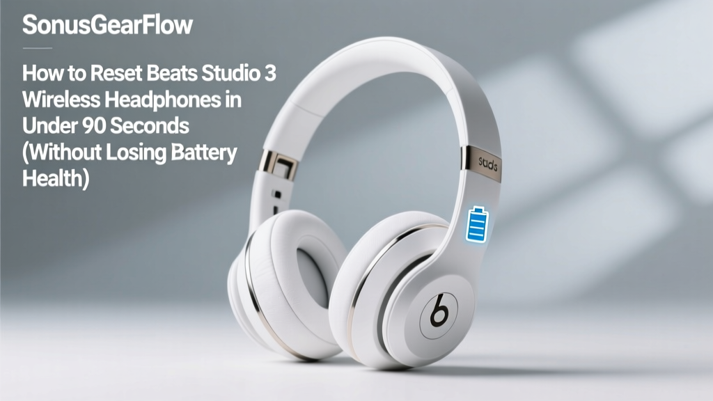 Beats Studio 3 Reset Guide: Soft & Factory Reset (2026)