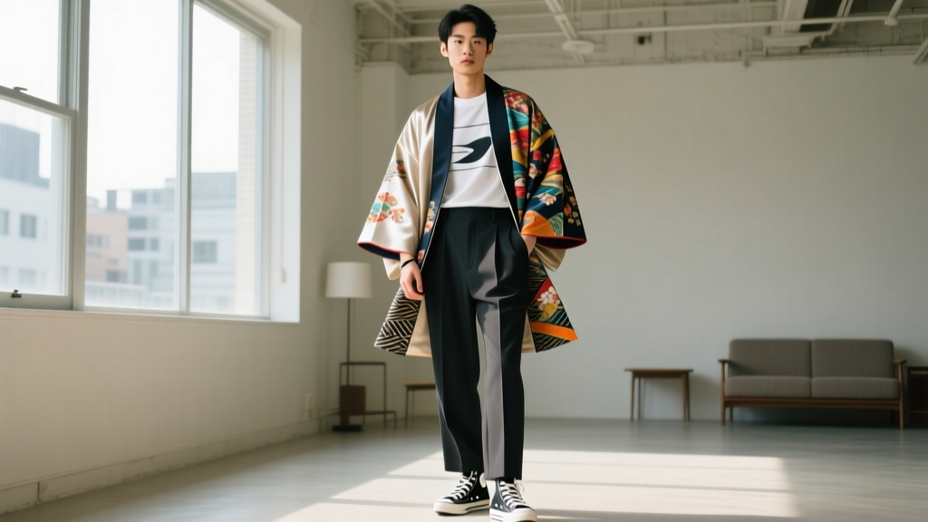 Styling Traditional Kimono and Haori for Pop Culture Streetwear