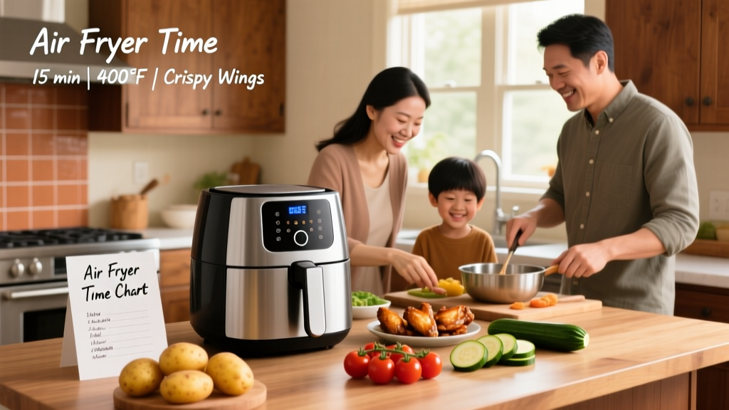 Complete Air Fryer Time Chart: Your Ultimate Guide