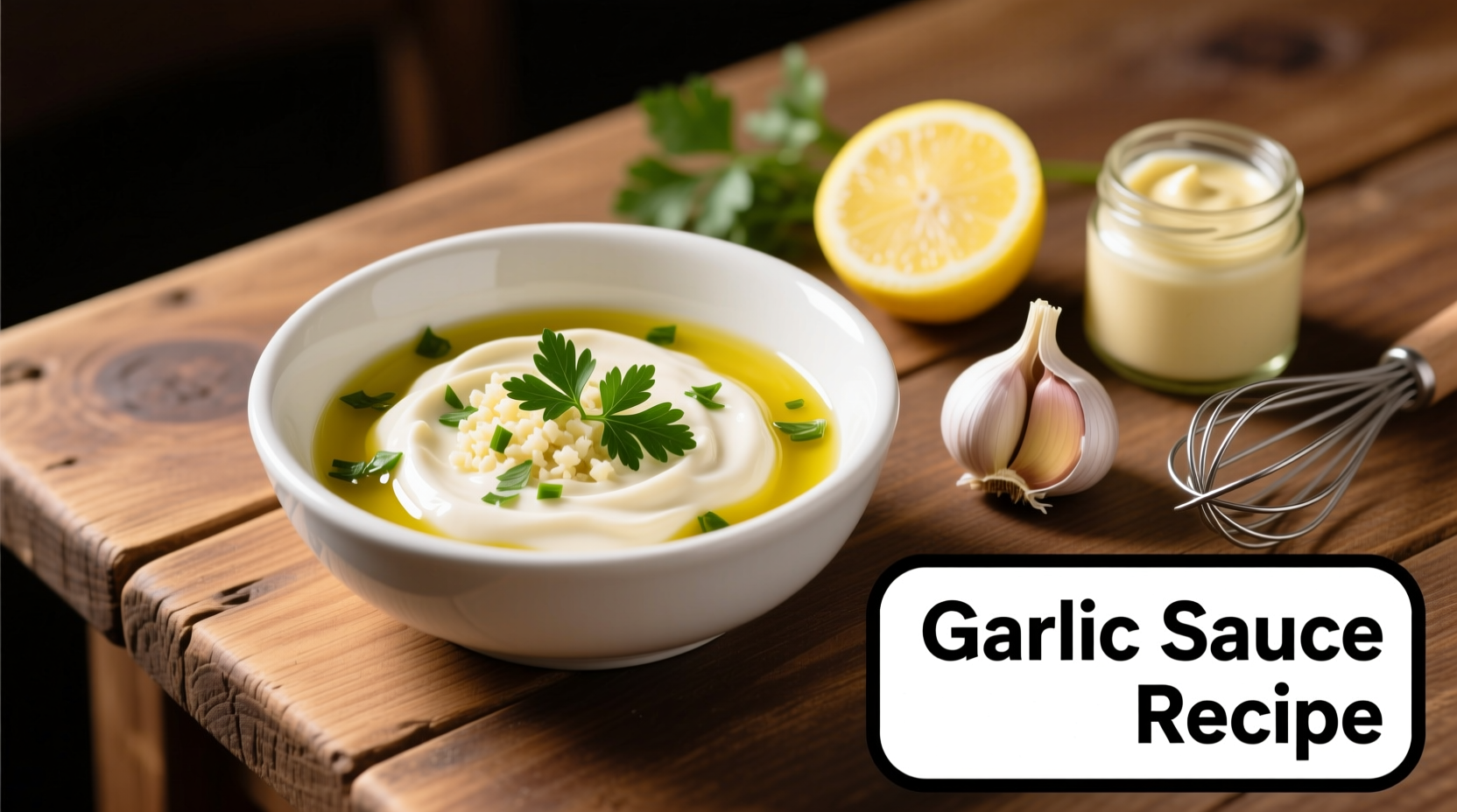 Perfect Garlic Sauce Recipe: Quick & Flavorful Homemade Version