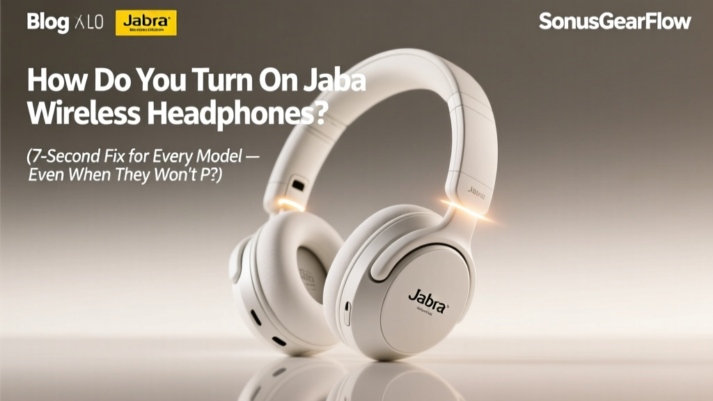 How Do You Turn On Jabra Wireless Headphones (2026)