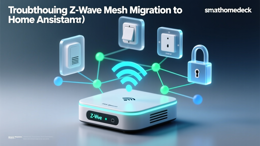 Troubleshooting Z-Wave Mesh Migration to Home Assistant