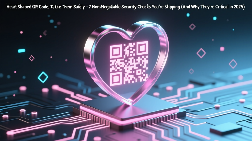 Heart Shaped QR Code How To Make Use Them Safely: 7 Non-Negotiable Security Checks You’re Skipping (And Why They’re Critical in 2025)