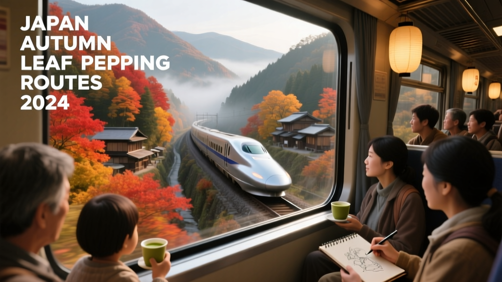 Best Train Journeys in Japan for Leaf Peeping This Autumn
