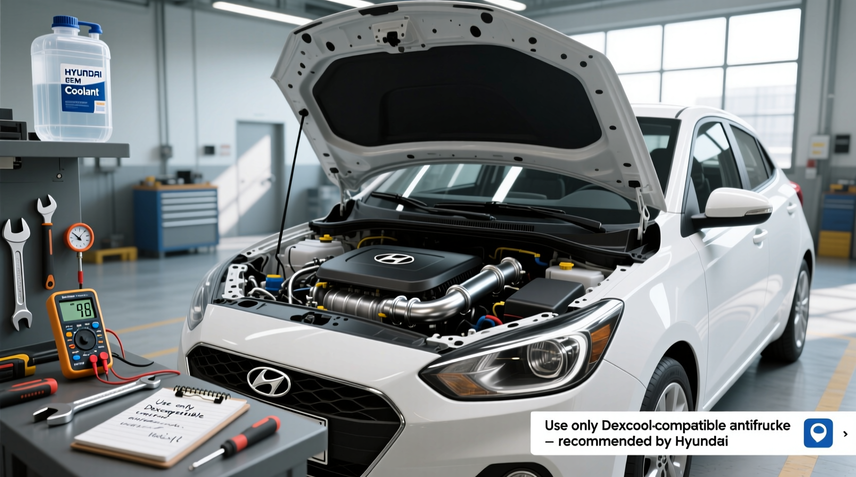 How to Choose Hyundai i10 Coolant Pipe and Antifreeze: Buying Guide