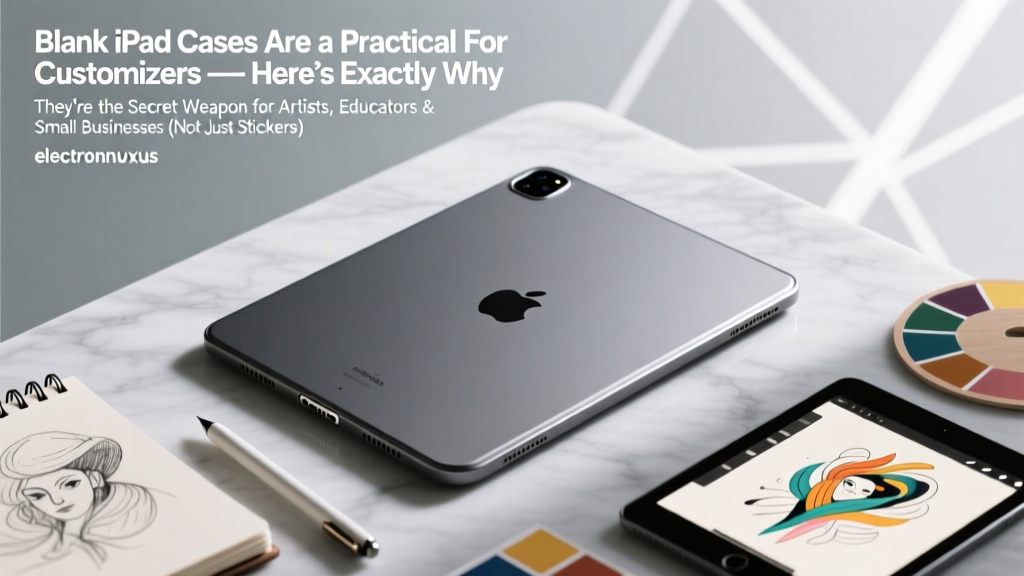 Blank iPad Cases Are a Practical For Customizers — Here’s Exactly Why They’re the Secret Weapon for Artists, Educators & Small Businesses (Not Just Stickers)