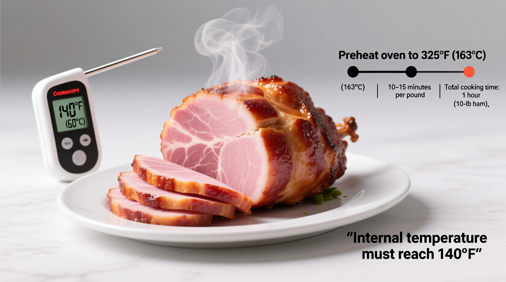 how long cook a precooked ham