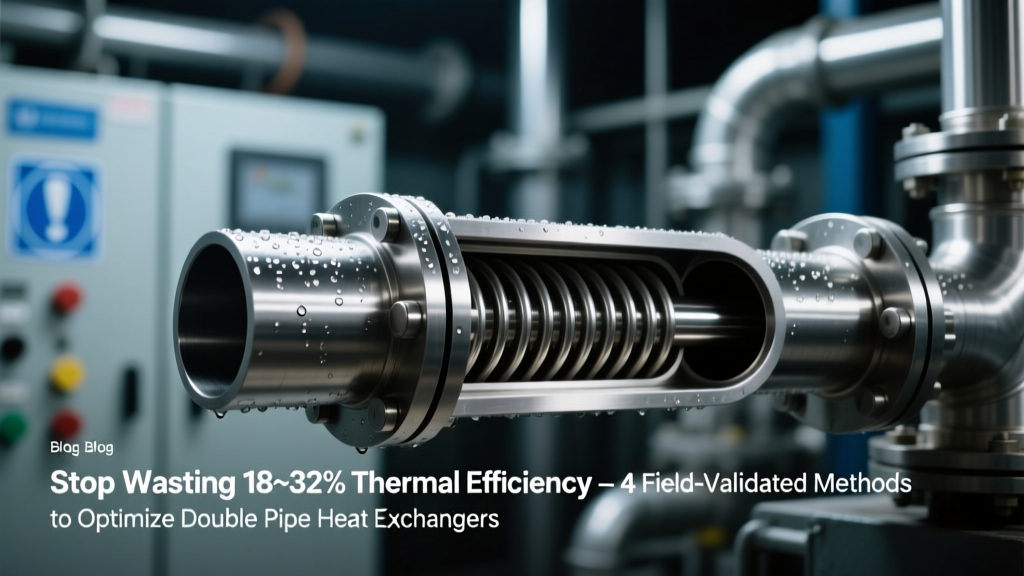 Boost Double Pipe Heat Exchanger Efficiency Now