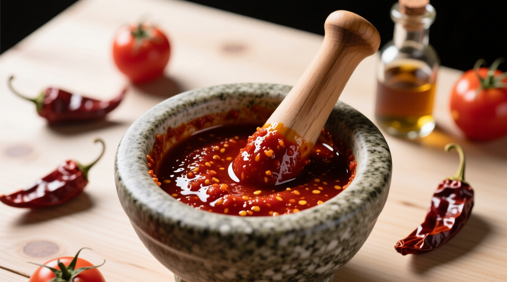 pantry staples for authentic Mexican adobo: guajillo chilies, vinegar, no tomatoes