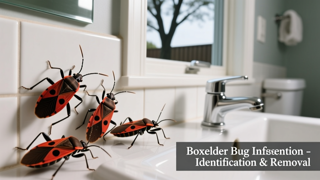 Boxelder Bugs in Bathroom: Identification & Removal
