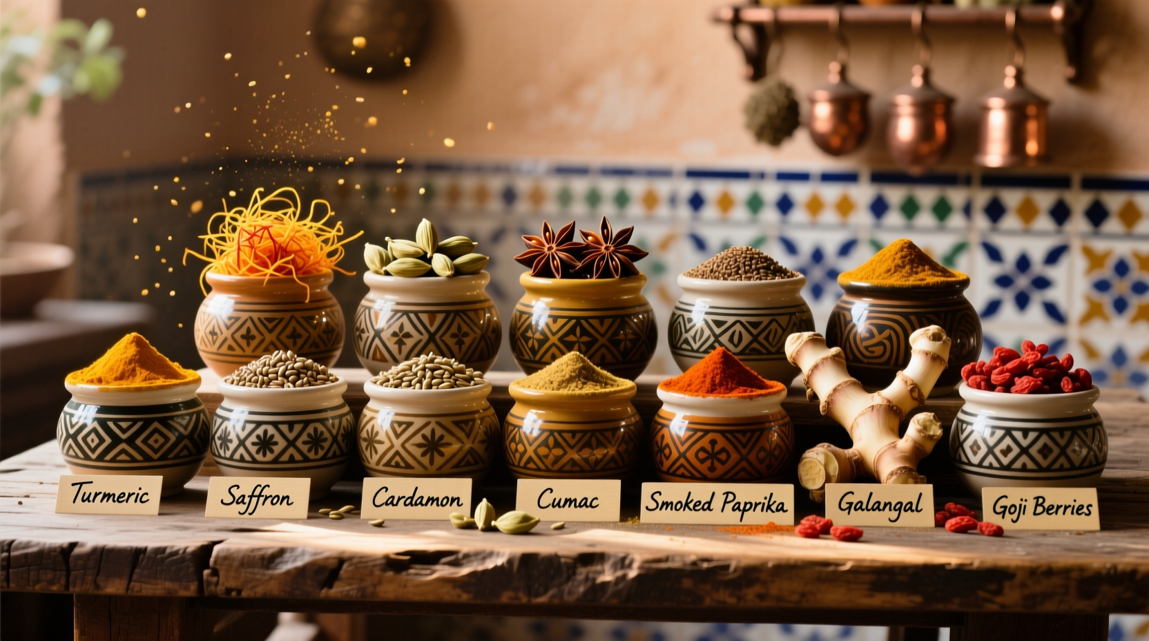 10 exotic espices to transform your cooking