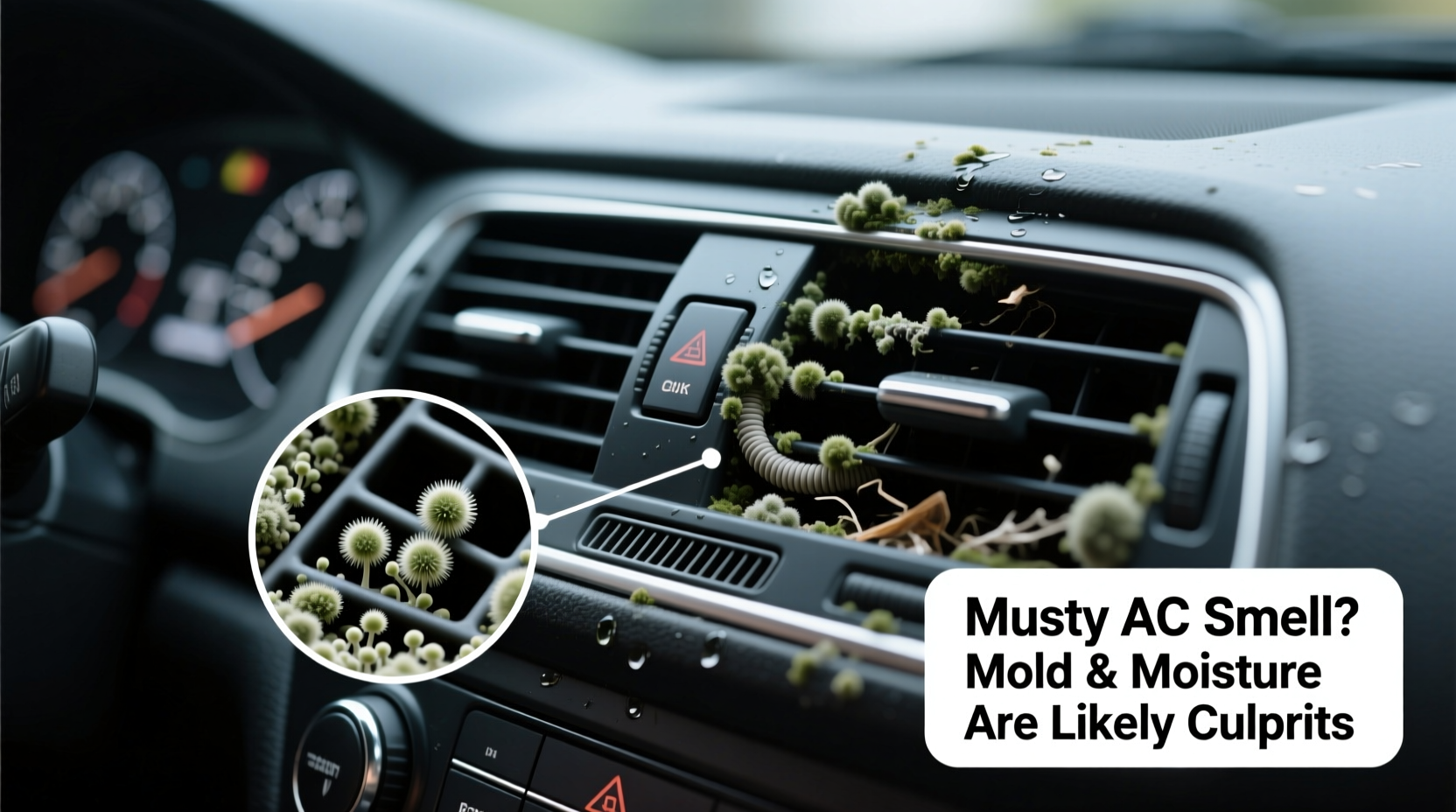 why does my car ac smell musty and how to eliminate the odor