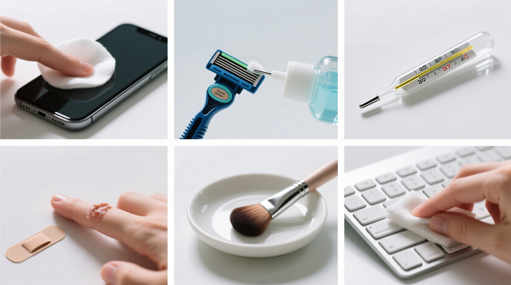 uses for rubbing alcohol