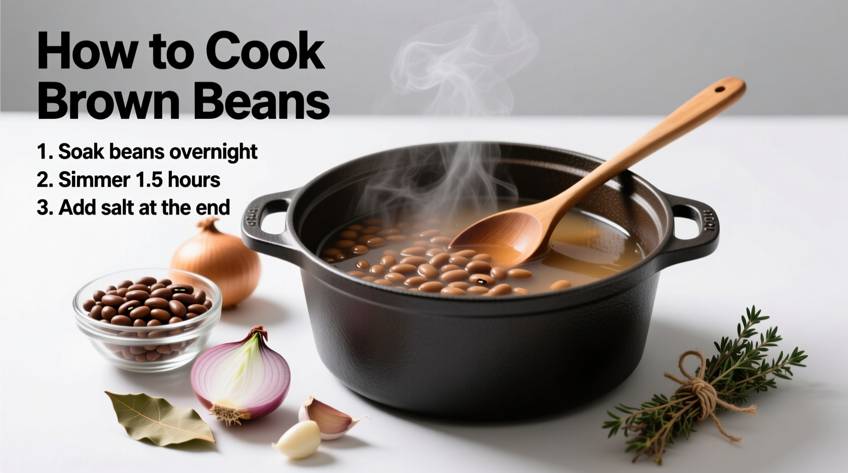 How to Cook Brown Beans Perfectly Every Time