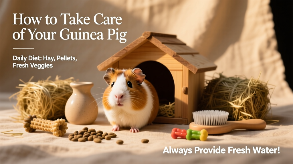 Guinea Pigs Care Guide: How To Take Care of Guinea Pigs