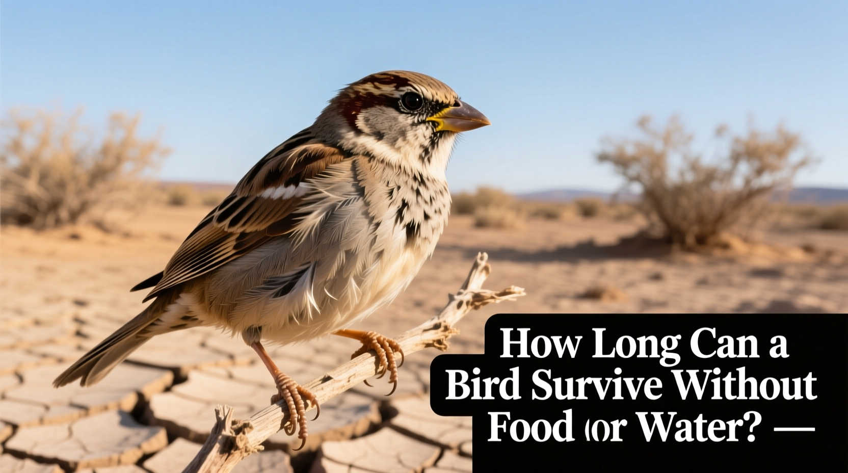 How Long Can a Bird Survive Without Food or Water?