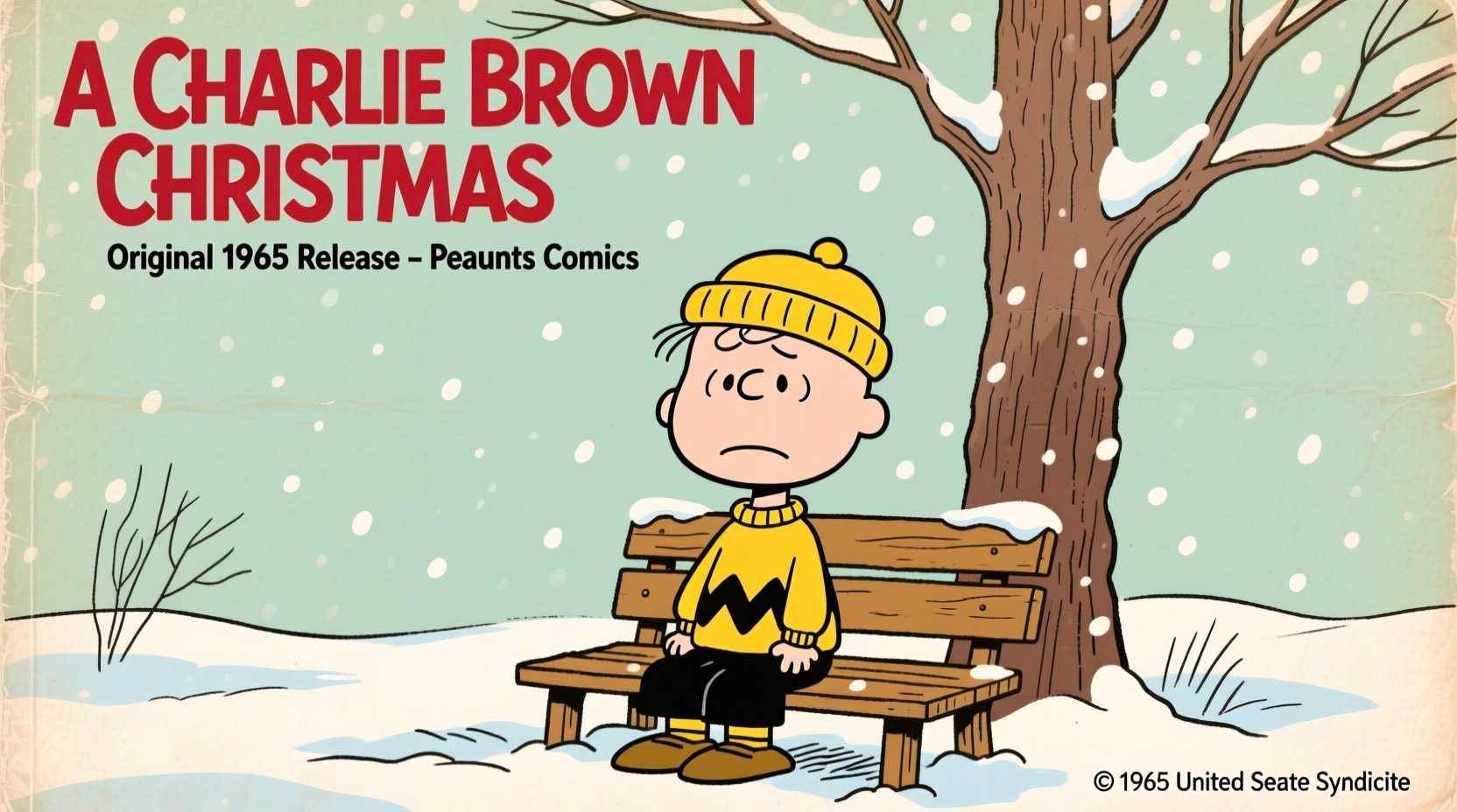 a charlie brown christmas book 1965