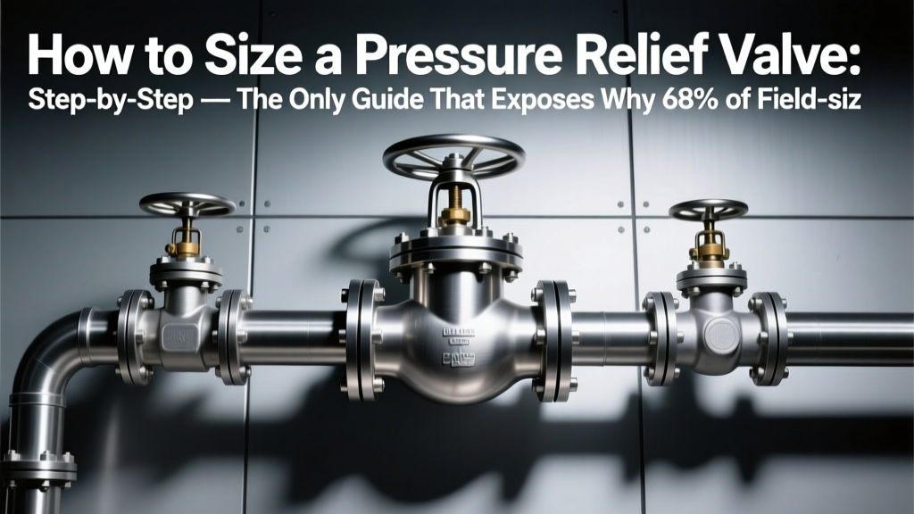 API 520 PRV Sizing Guide: Avoid 68% Failure Rate