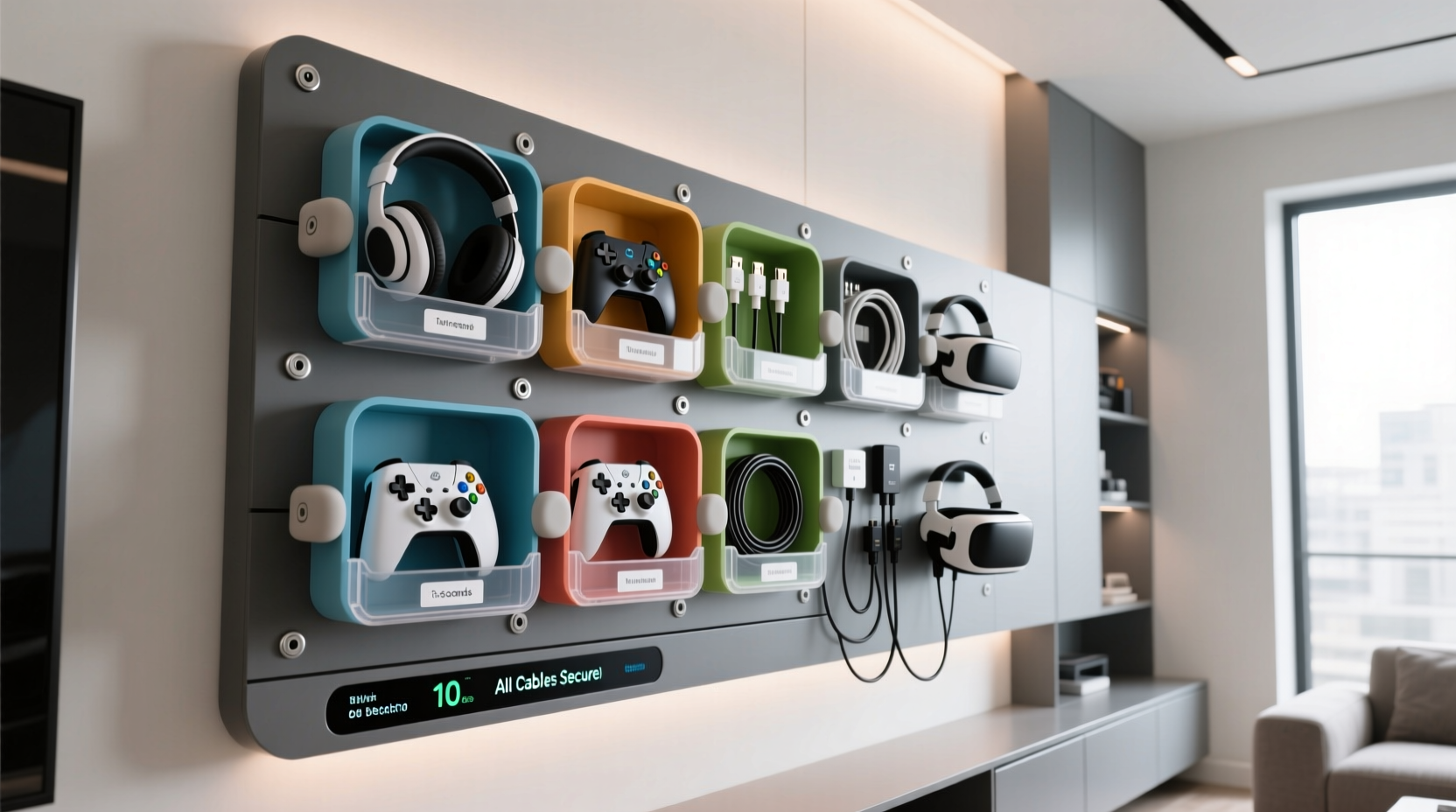 closet organization tips for gaming controllers vr gear