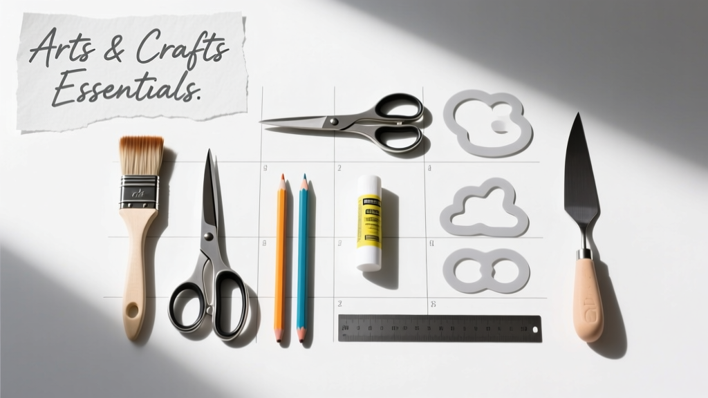 Arts & Crafts Tools for Outdoor Garden Projects