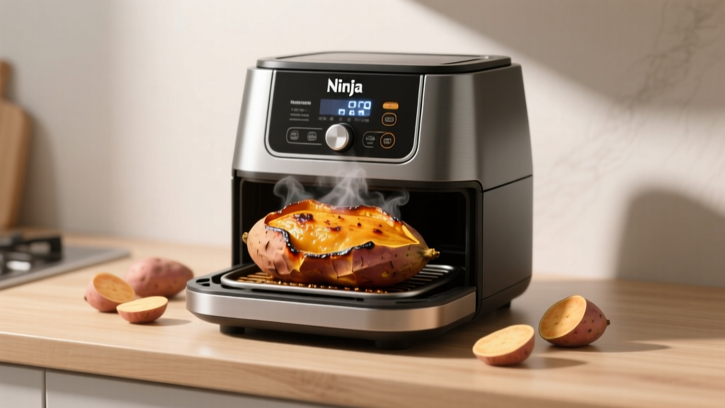 How to Roast Sweet Potatoes in a Ninja Foodi (Crispy & Safe)