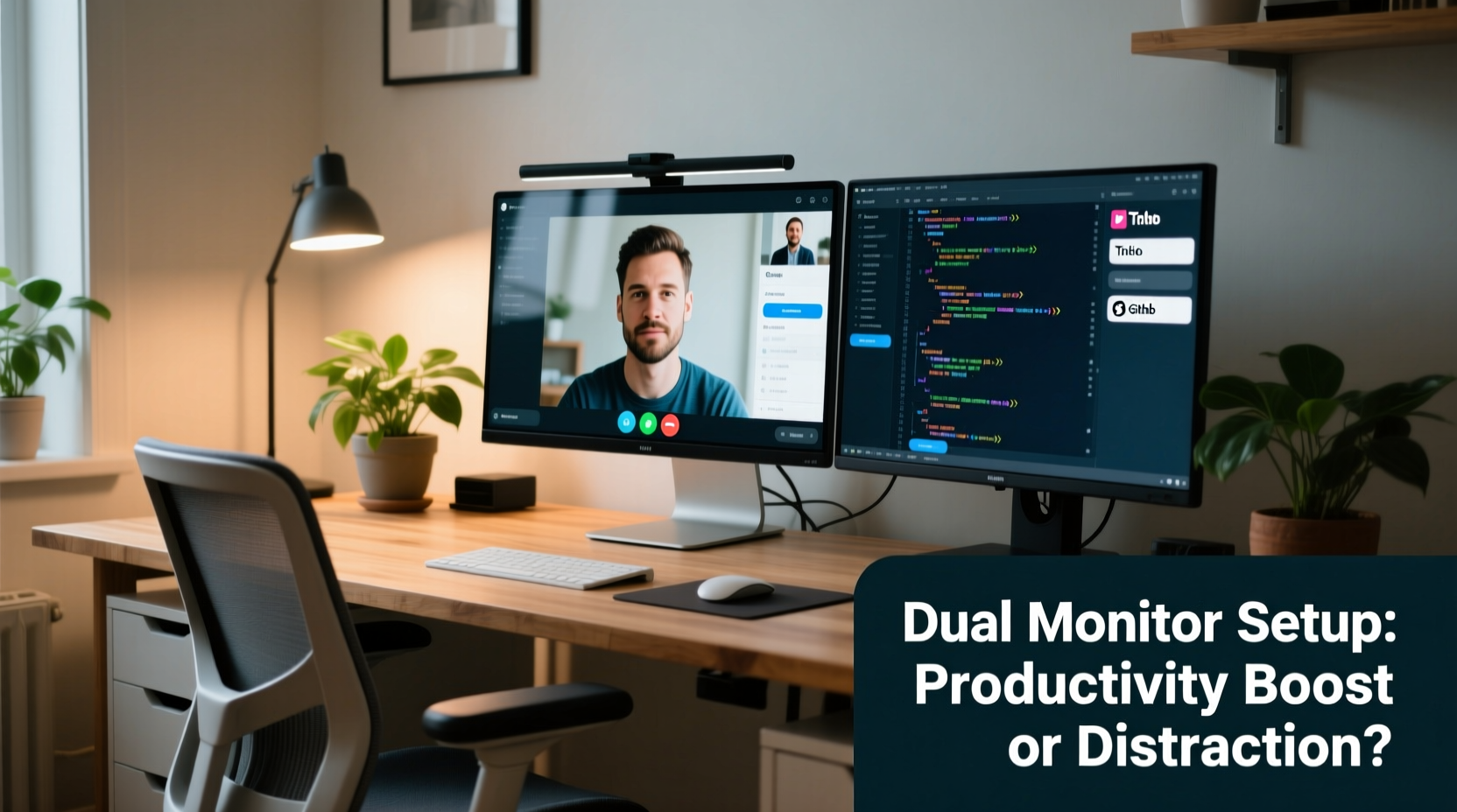 is dual monitor setup worth it for remote workers or just distracting