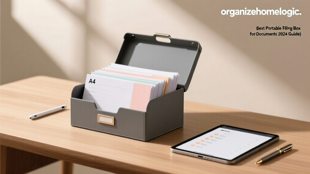Best Portable Filing Box for Documents (2024 Guide)