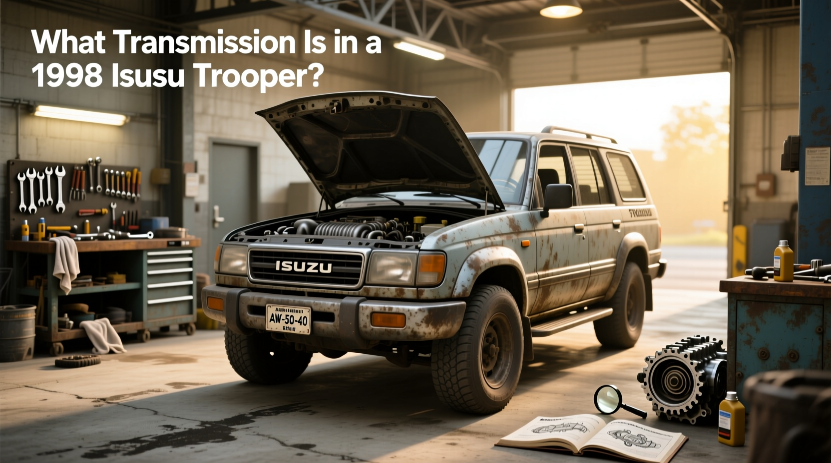 1998 isuzu trooper transmission guide