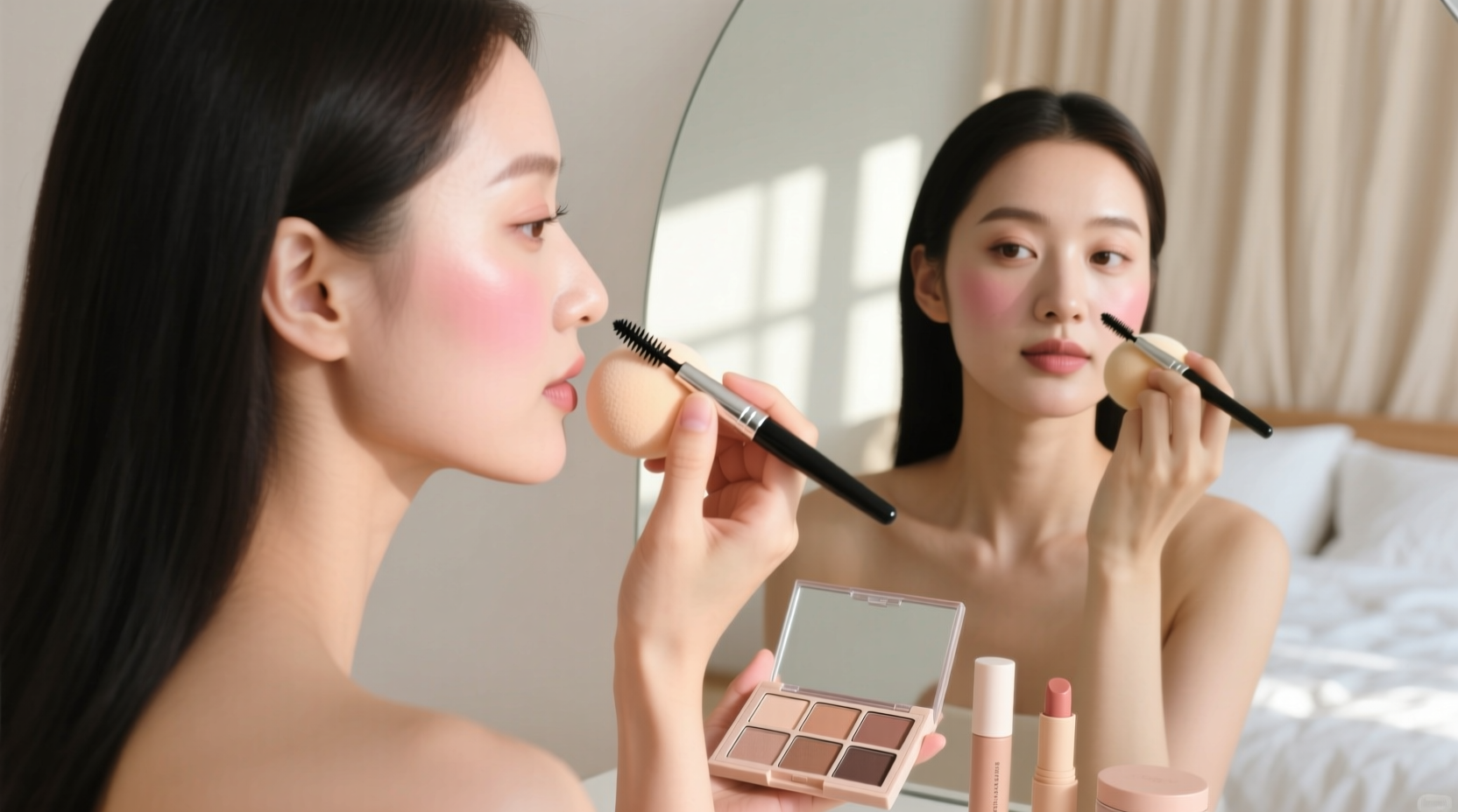 how to create a minimalist makeup routine that still looks polished every day