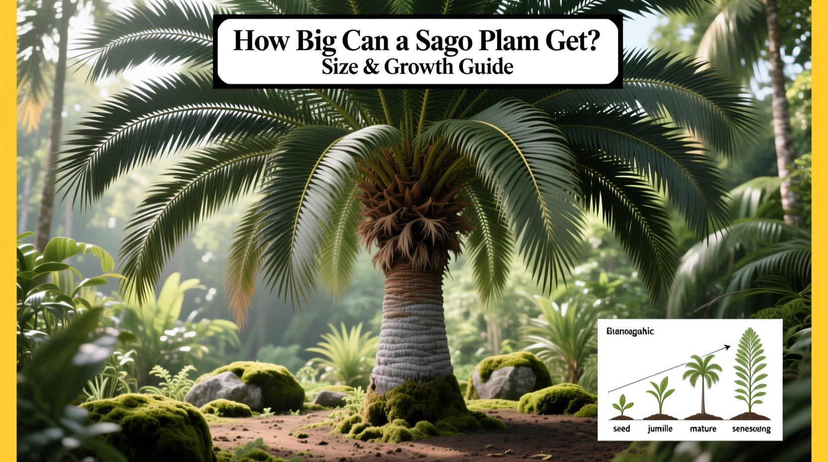 Sago Palm Size Guide: Grow 10ft+ | TheHomeSprouts