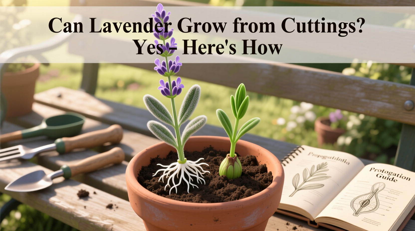 Propagate Lavender from Cuttings | TheHomeSprouts