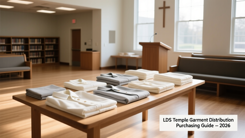 LDS Temple Garment Shopping 2026: Where and How to Buy