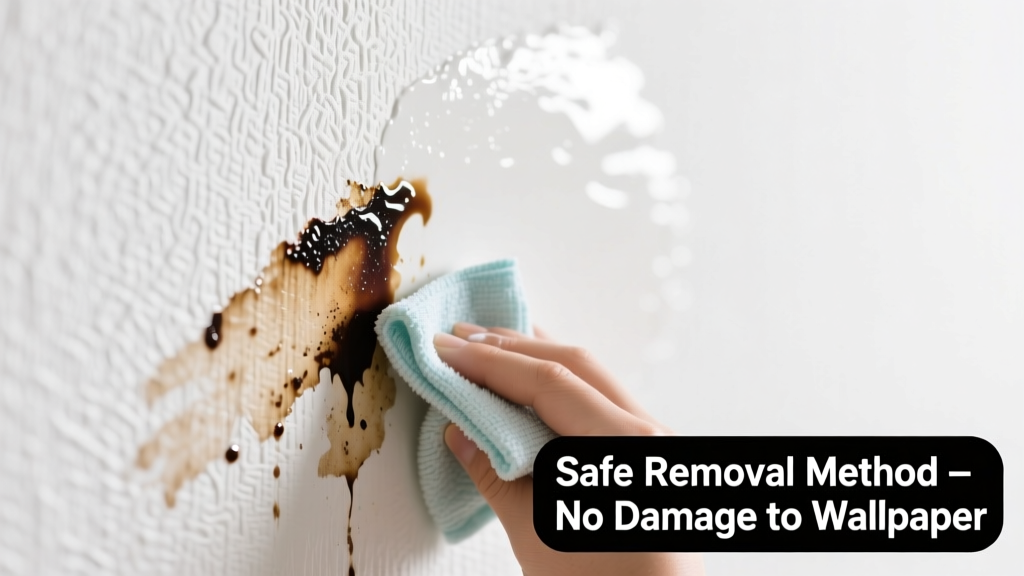 How to Remove Shoe Polish from Wallpaper Safely