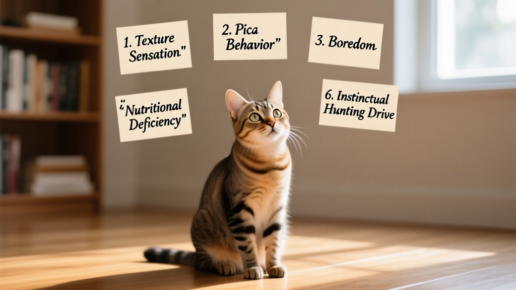 Why Does My Cat Eat Tape? 6 Vet-Reviewed Reasons