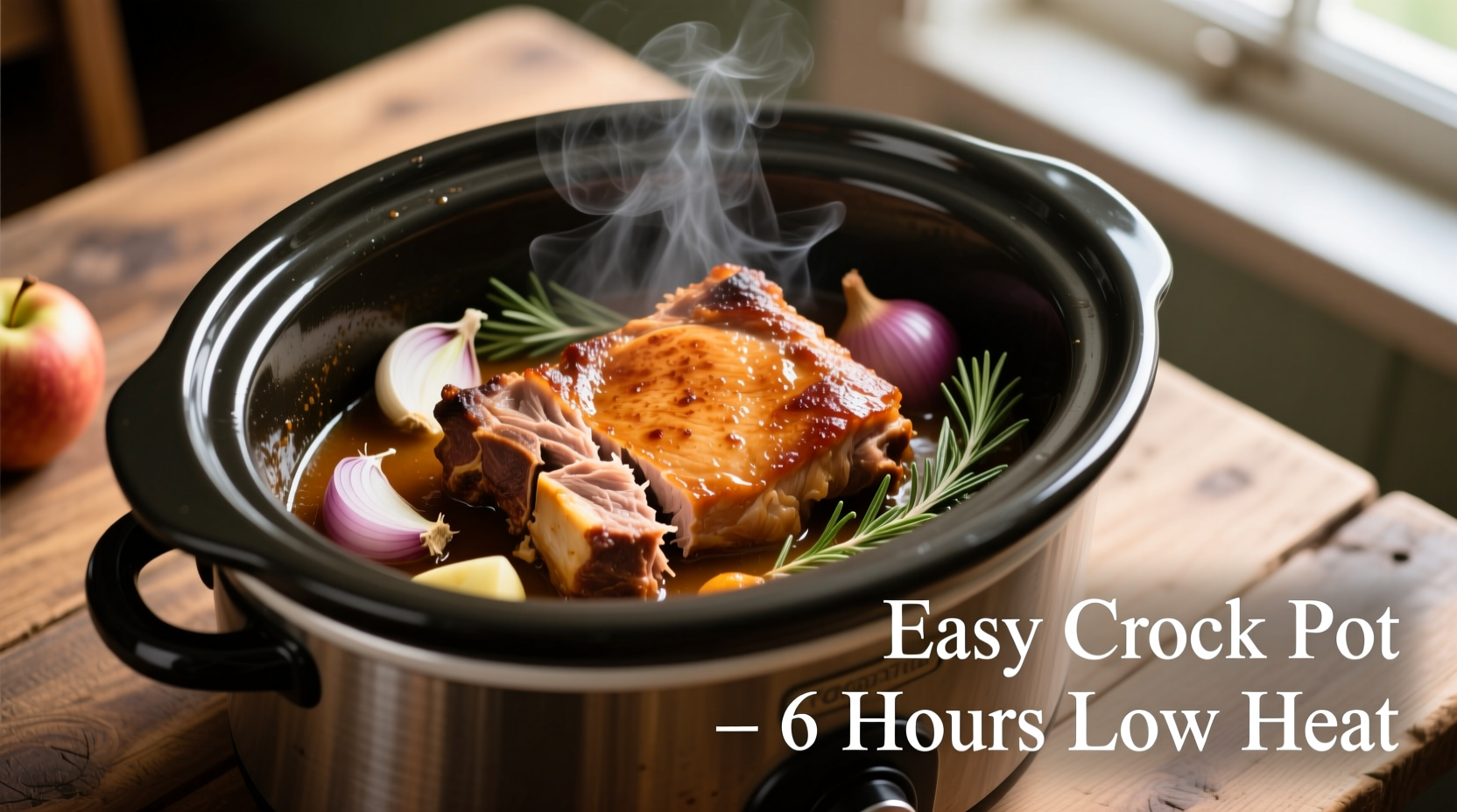 how to cook pork chops in crock pot