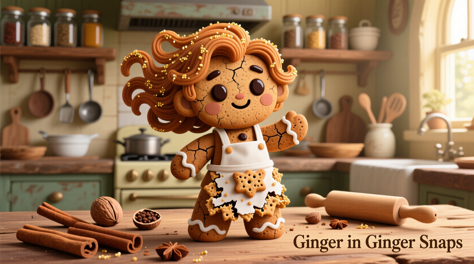 Bio-Ingwerwurzel in Ginger Snaps 3