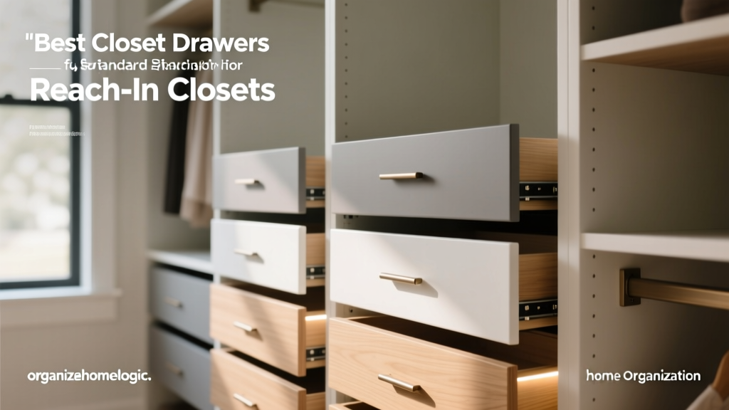 Best Closet Drawers for Standard Reach-In Closets