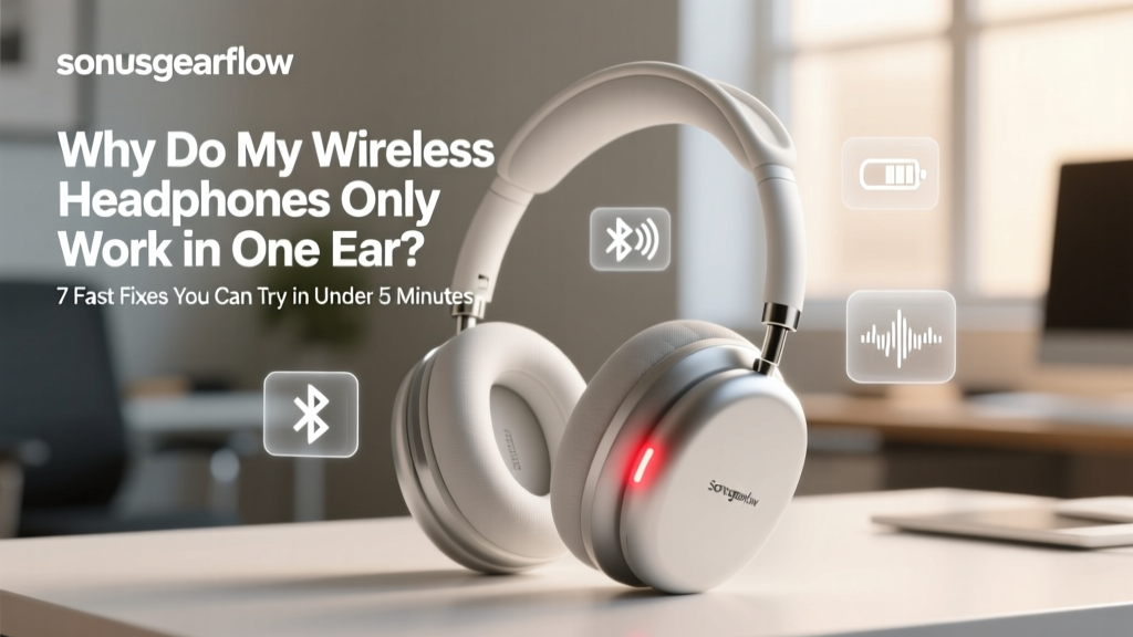Wireless Headphones One Ear Not Working Fixes