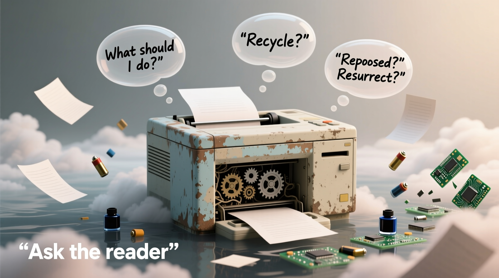 ask the readers what should i do with an old printer